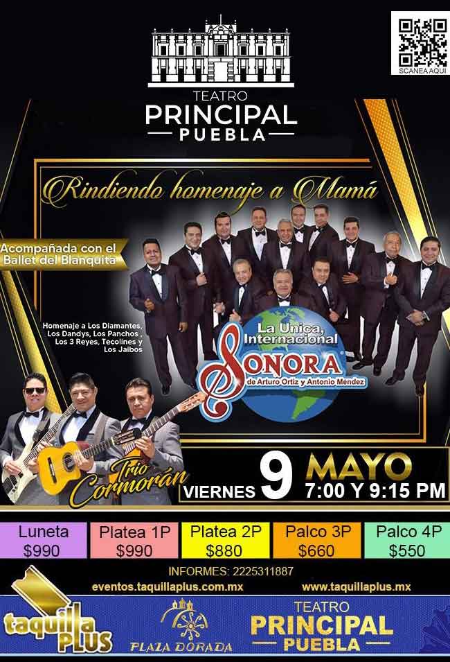 Sonora Santanera pone el ritmo en el Teatro Principal para honrar a las madres