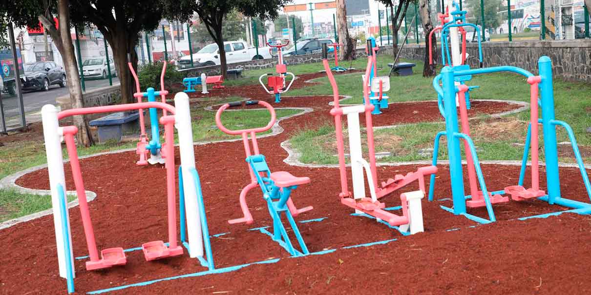 Supervisó Eduardo Rivera los trabajos de rescate del parque en la Popular Coatepec
