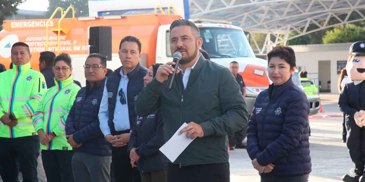 Talleres y acciones de seguridad municipal en prepa del BINE