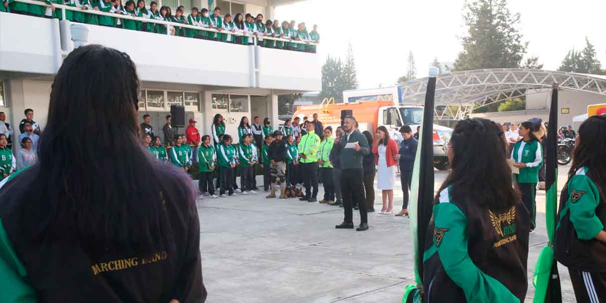 Talleres y acciones de seguridad municipal en prepa del BINE