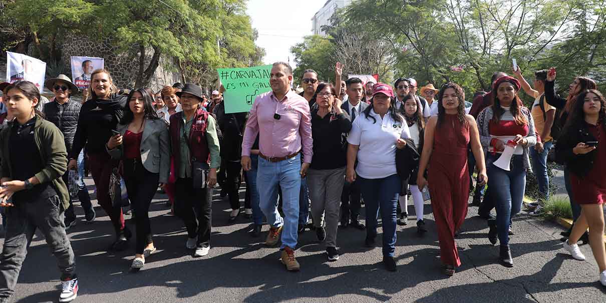Un verdadero luchador morenista debe ser el candidato a edil de Puebla: Alejandro Carvajal