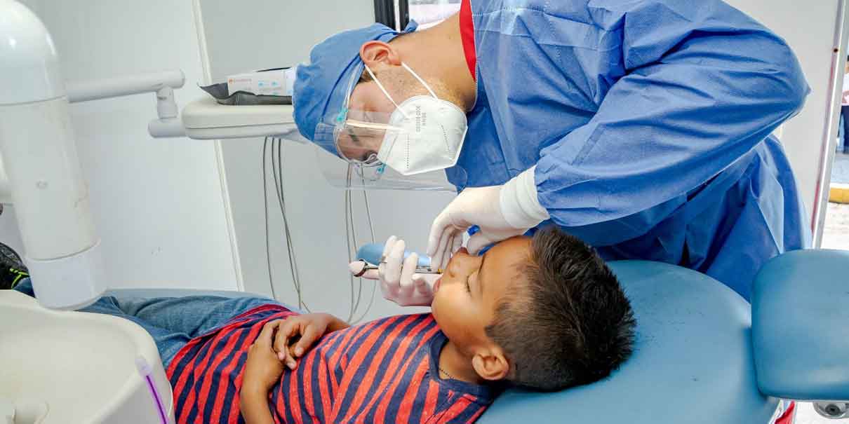 Ofrecen servicios de odontopediatría desde la UMI del Smdif
