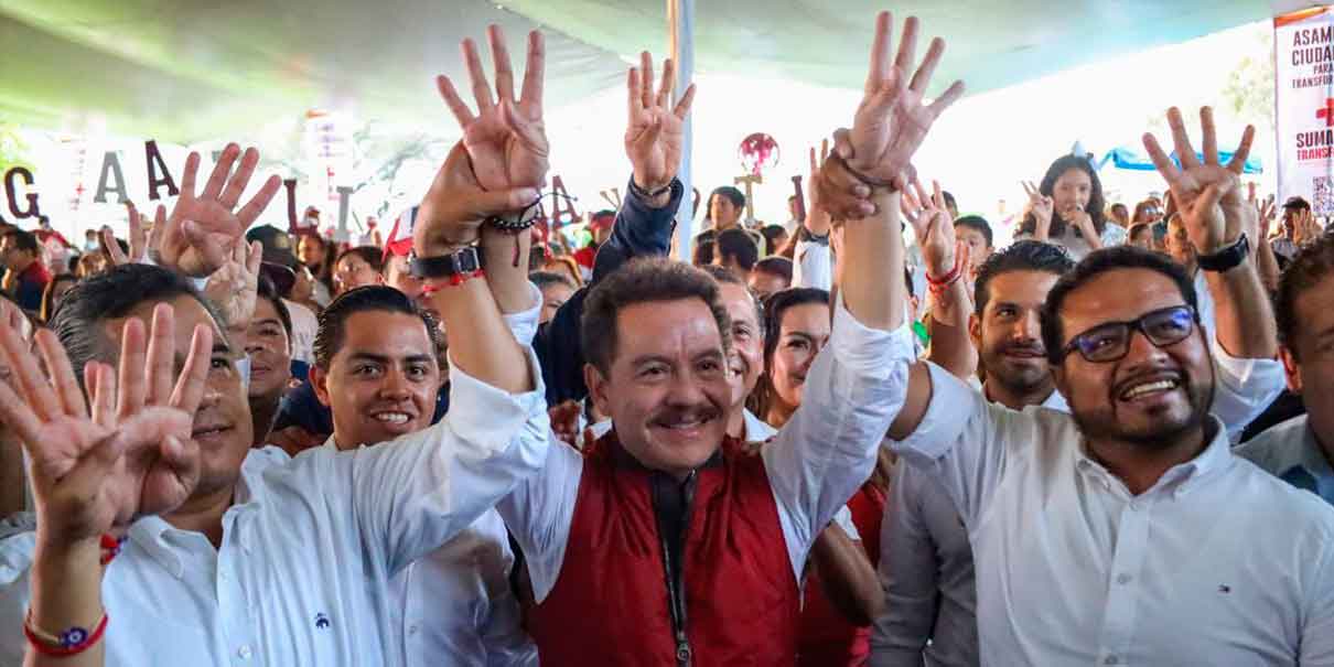 Unidos vamos por la transformación de Puebla: Nacho Mier