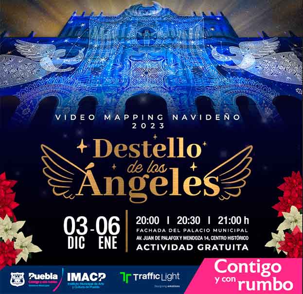 VEN y DISFRUTA la cartelera decembrina en el Centro Histórico de Puebla