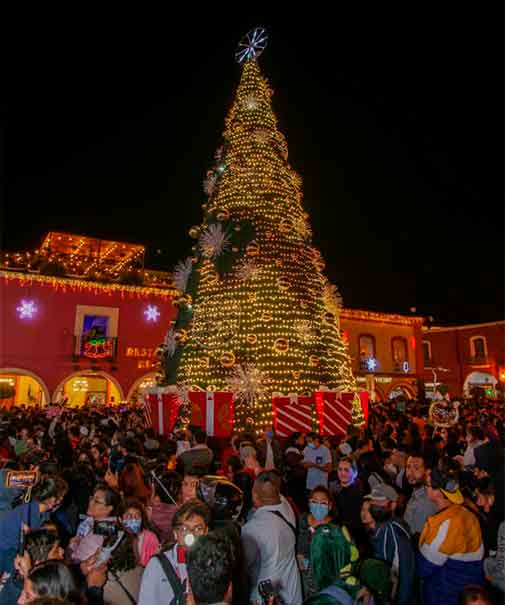 Ven a Atlixco y visita la Villa Iluminada 2022