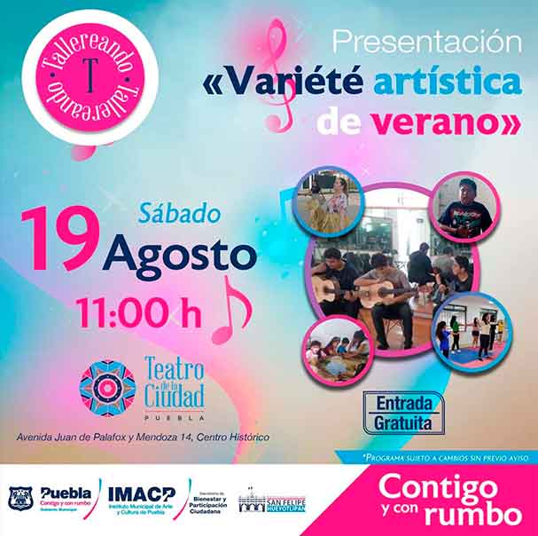 Ven y disfruta del arte y cultura en la capital poblana