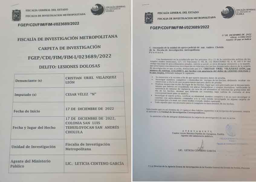 Verónica Vélez no ha solicitado apoyo para atender la denuncia que obra contra su hijo: Céspedes