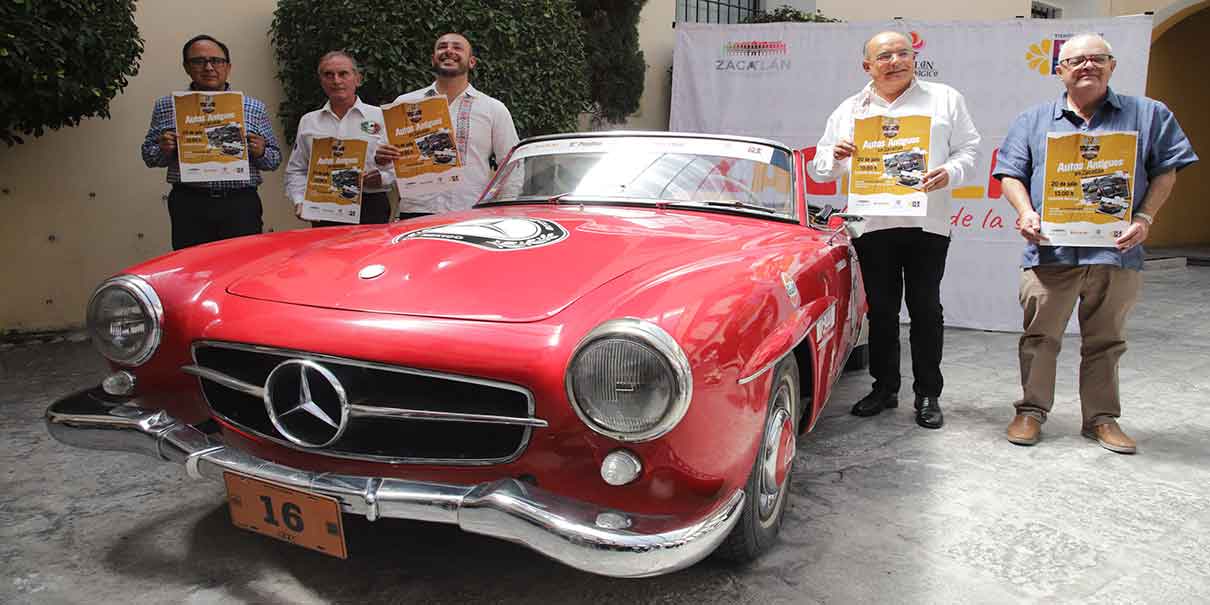 Zacatlán presentó su Classic Tour de Autos Antiguos el 20 y 21 de julio