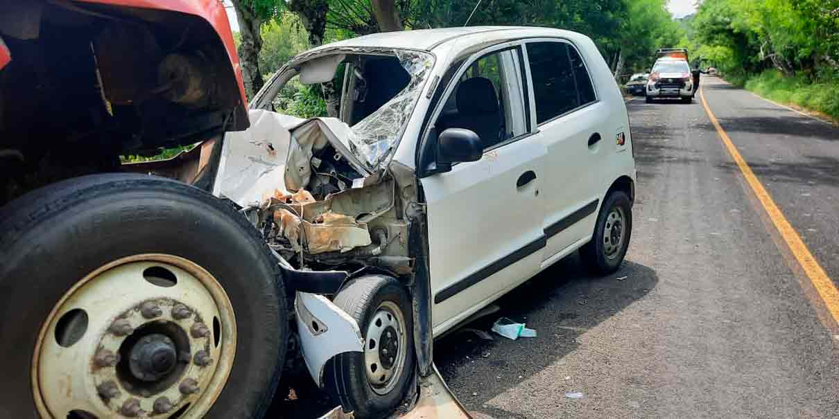 Accidente en la Sierra Norte