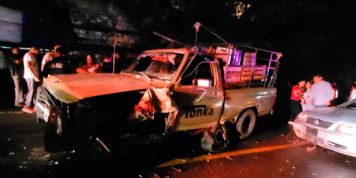 Accidente en la Sierra Norte