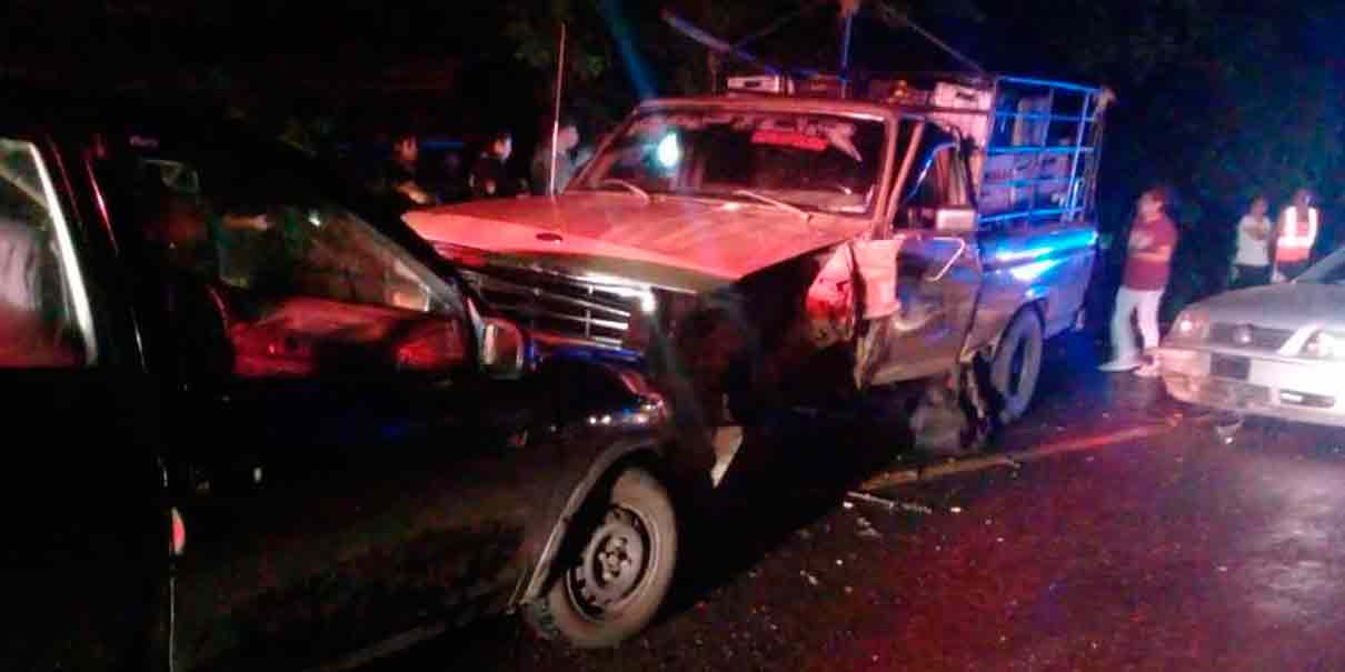 Accidente en la Sierra Norte