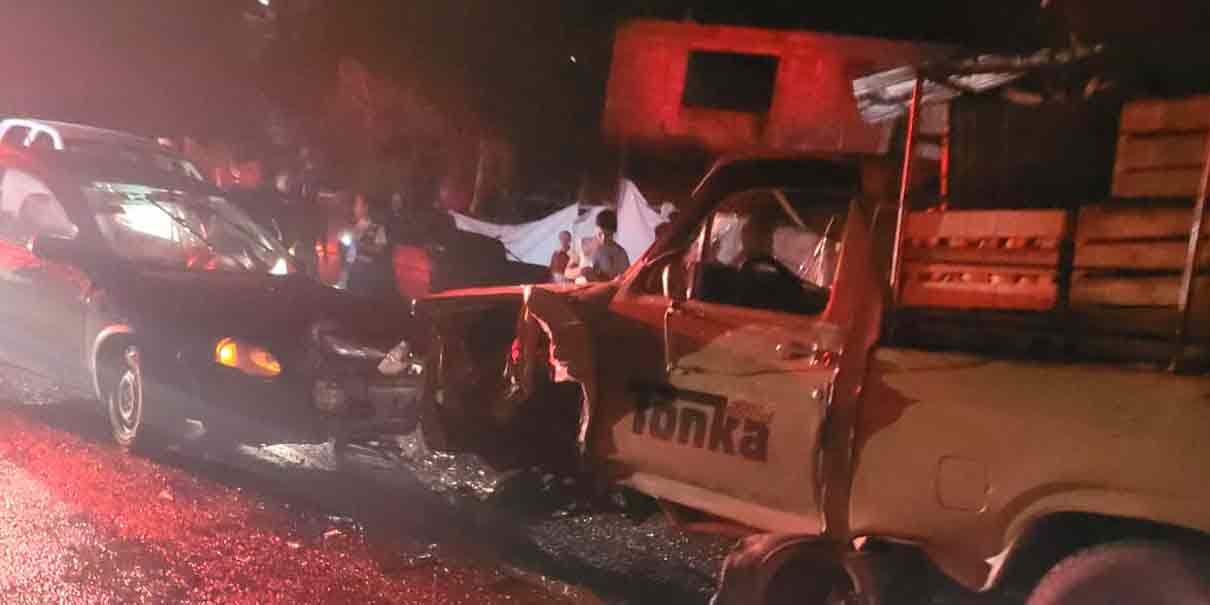 Accidente en la Sierra Norte