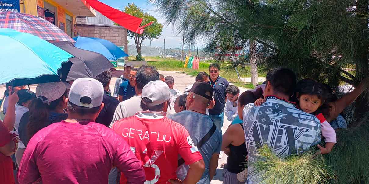 Agua de Puebla en Santa Catarina 