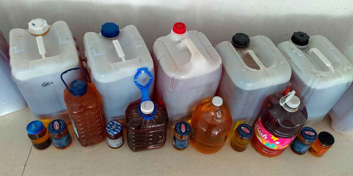 Agua de Puebla recolectó aceite usado