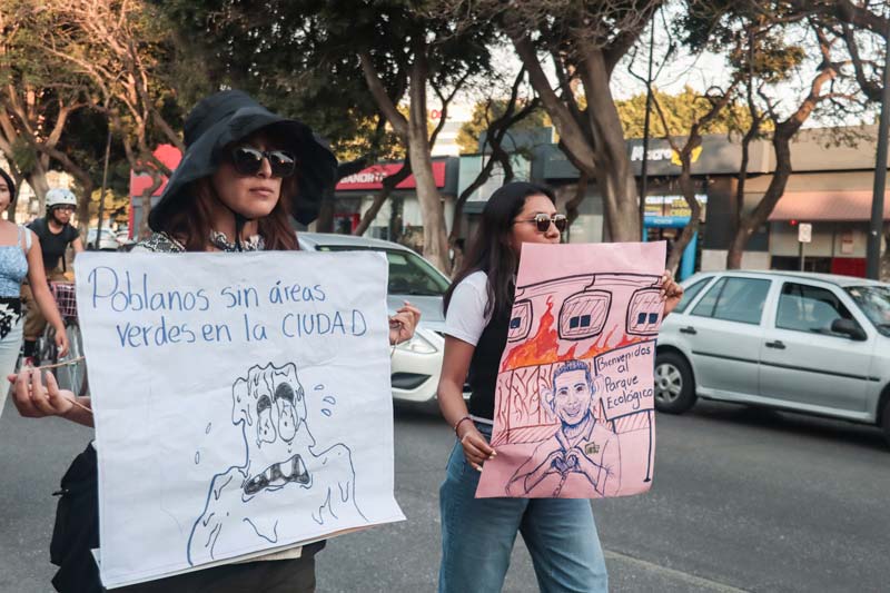 Amparo colectivo en Puebla contra el Cablebús busca proteger áreas verdes y transparencia ambiental