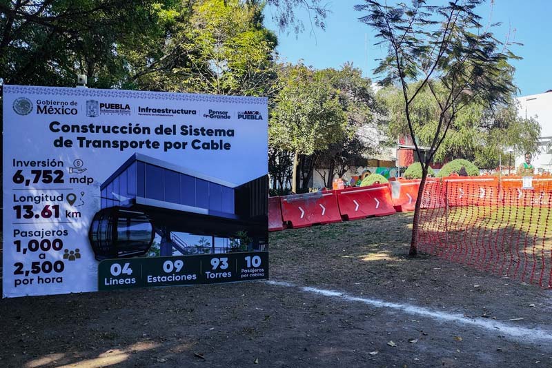 Gobierno de Puebla cumplirá suspensión del Cablebús; descartan tala de árboles