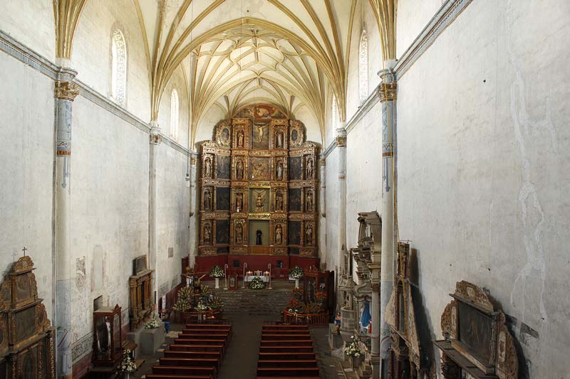 Arte sacro y arquitectura colonial en el Museo de la Evangelización en Huejotzingo, Puebla