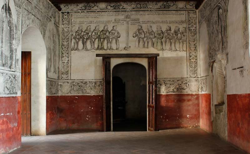 Arte sacro y arquitectura colonial en el Museo de la Evangelización en Huejotzingo, Puebla
