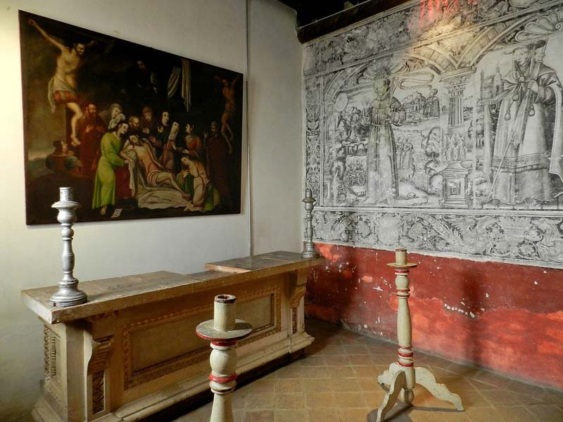 Arte sacro y arquitectura colonial en el Museo de la Evangelización en Huejotzingo, Puebla