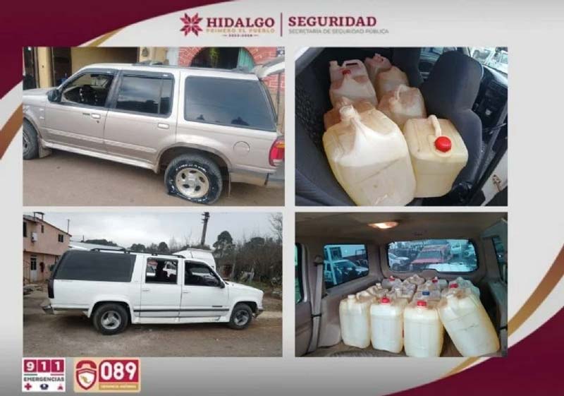 Ataque armado de huachicoleros deja policías lesionados en Acaxochitlán
