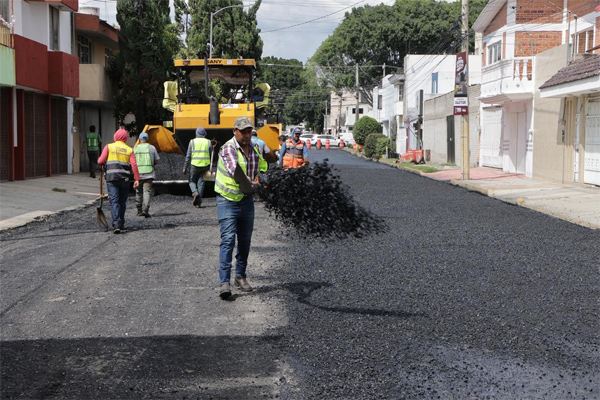 Pavimentación de la calle 11 Sur