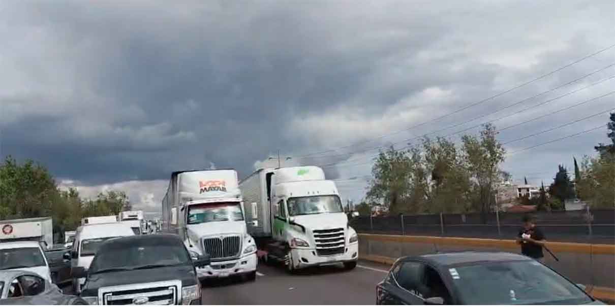 Bloqueos en San Miguel Xoxtla