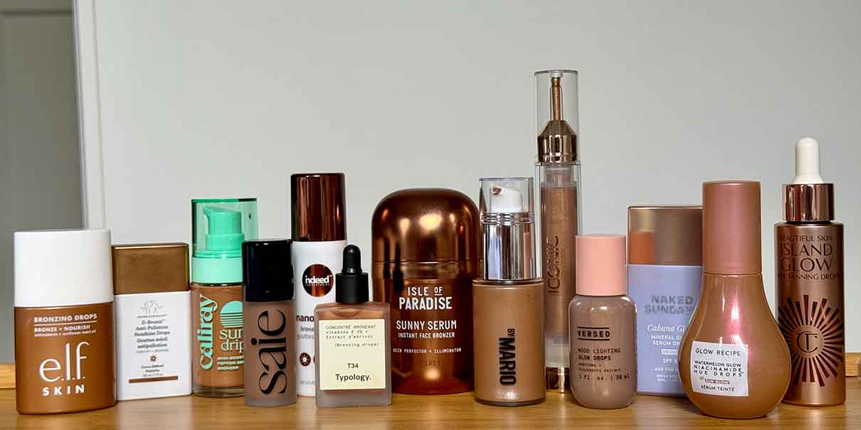 bronzing drops
