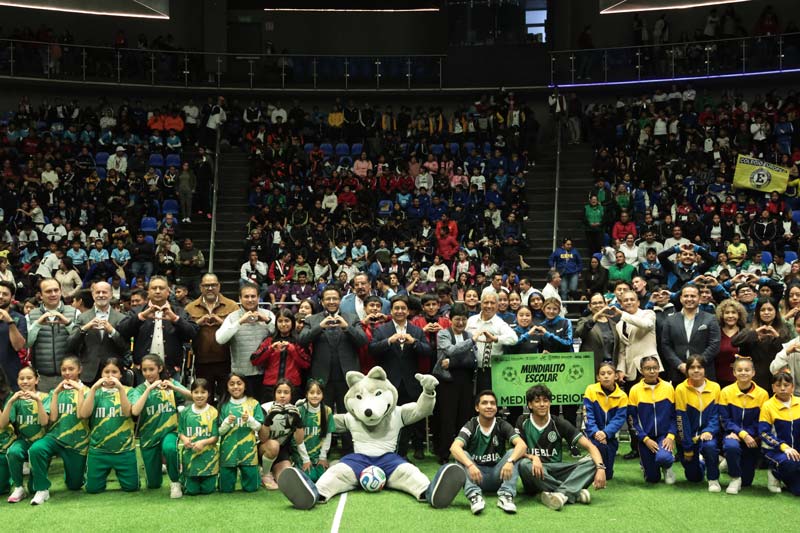 BUAP da inicio al Mundialito Escolar 2026: un espacio para deporte y recreación