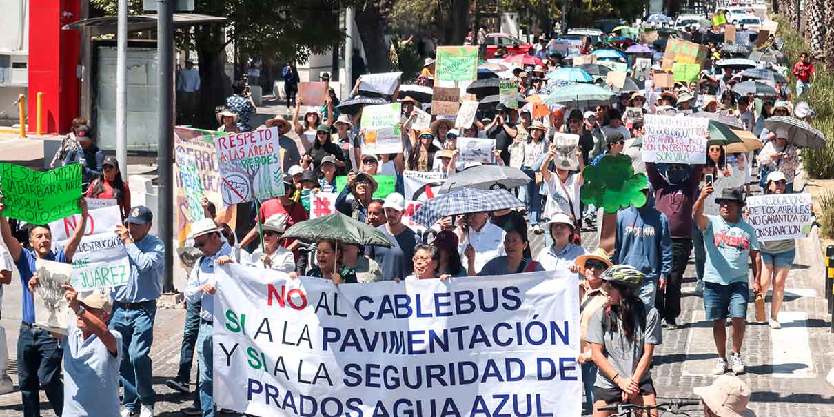 Protesta por Cablebús