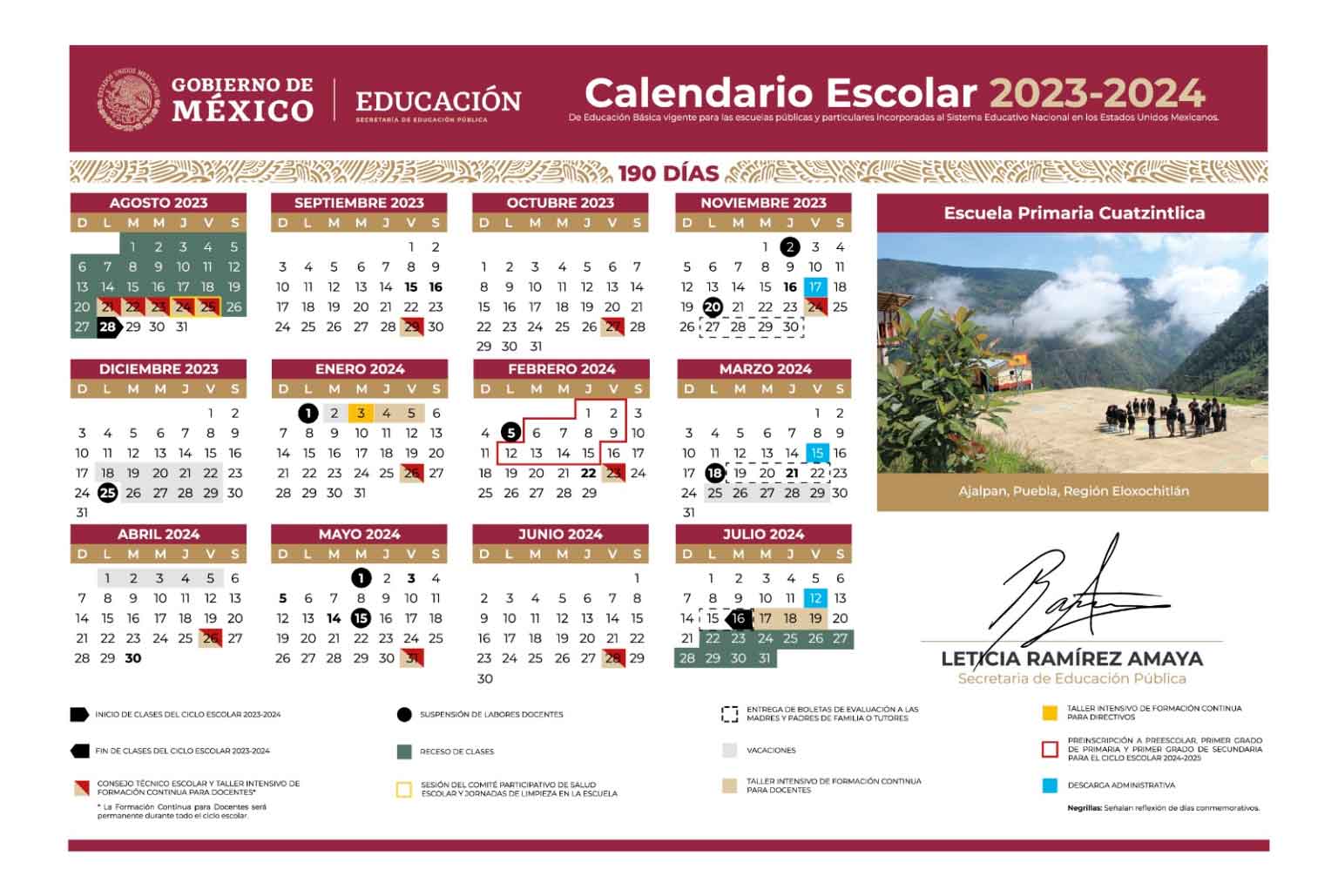 Ciclo escolar 2023-2024
