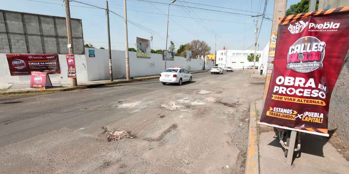 Rehabilitación de calles