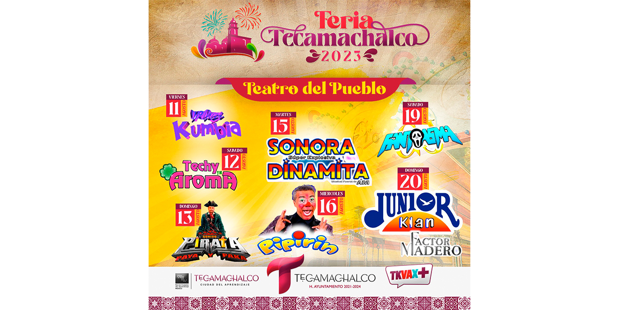Teatro del puebla Tecamachalco 2023