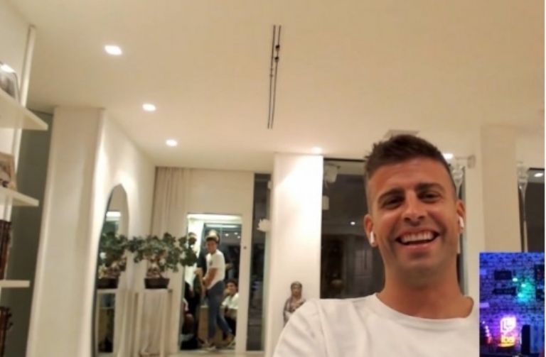 Gerardo Pique con Clara Chía