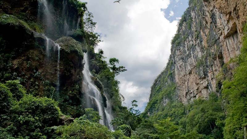 Cascada El Aguacero Chiapas: el paraíso escondido entre selva, ríos subterráneos y grandes cañones naturales