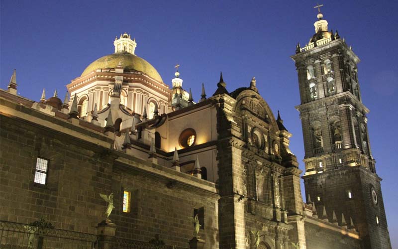 Catedral de Puebla, joya histórica y arquitectónica en el corazón del Centro Histórico