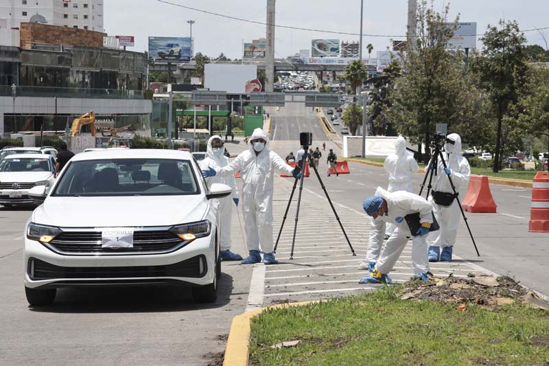Cierran la Atlixcáyotl por reconstrucción del ataque del tirador frente al CIS