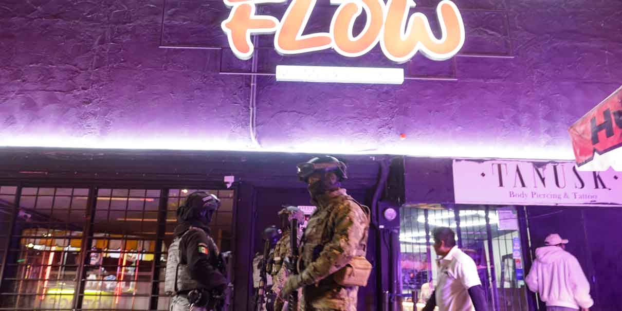 En megaoperativo clausuran cinco bares en la Avenida Juárez