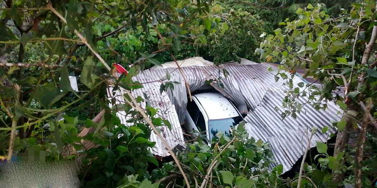 Accidente en Huauchinango