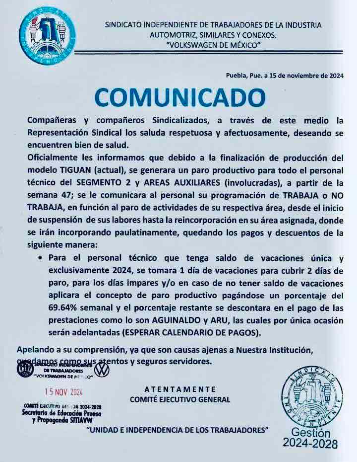 Acuerdo Audi