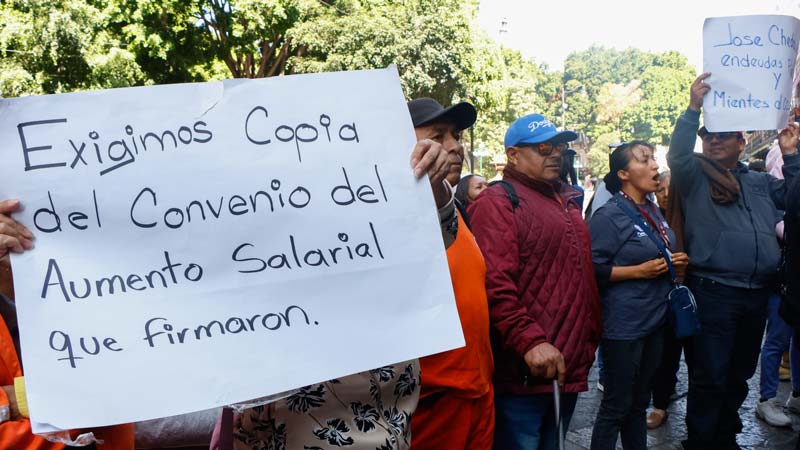 Con Naranjitas se logró aumento de 24% en prestaciones y 4% al salario: Ayuntamiento