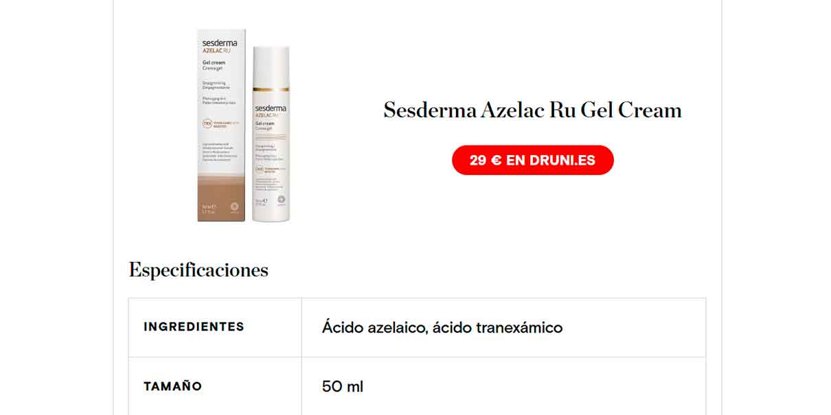 Cremas para combatir el melasma