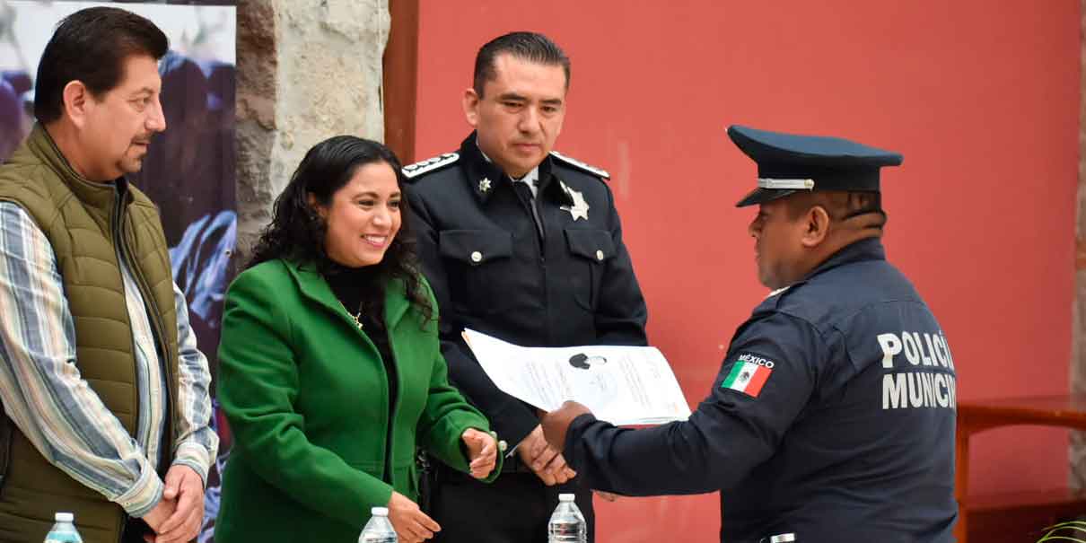 Policías de Huauchinango