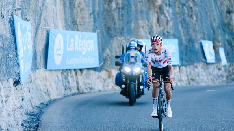 Isaac del Toro tuvo una destacada participación en el Tour De Francia