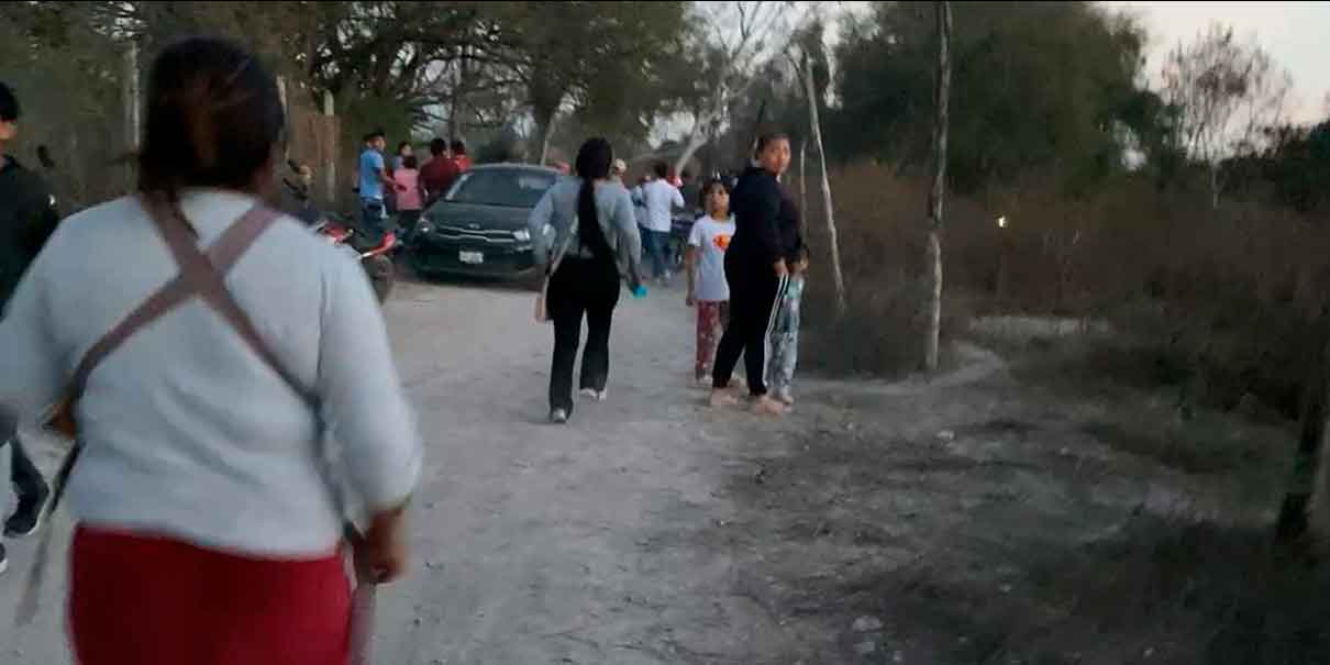 desalojo en Tehuacán