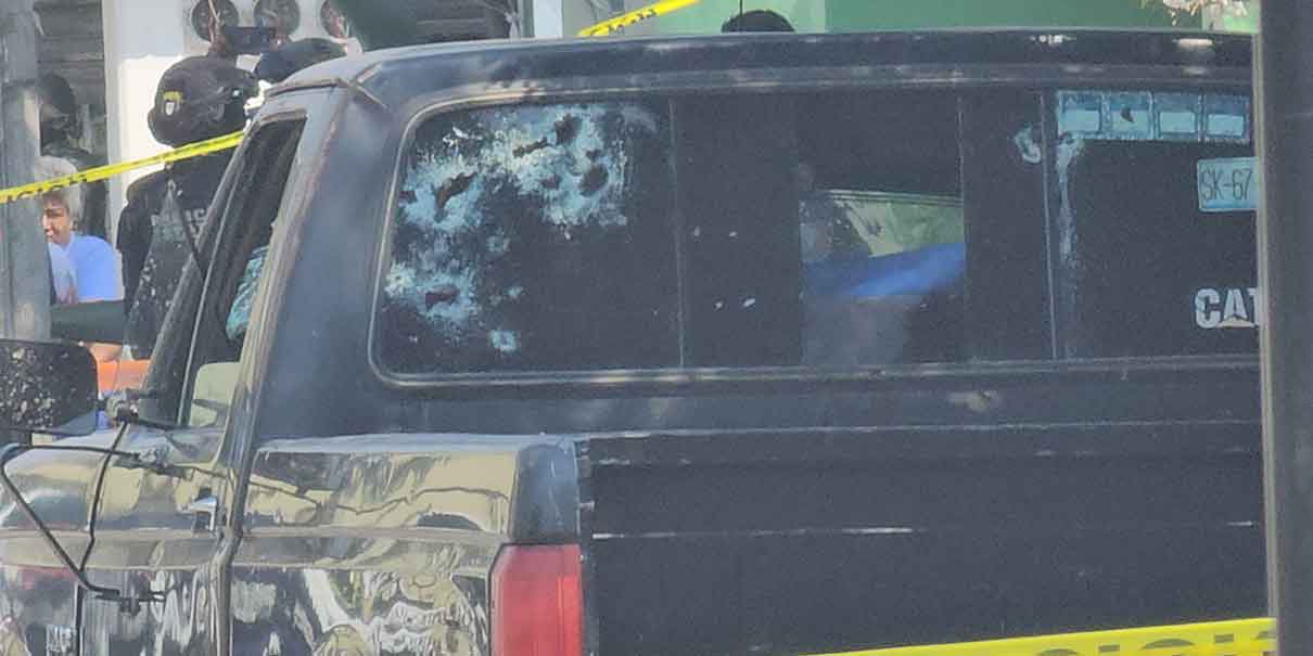 Baleado en Coronango
