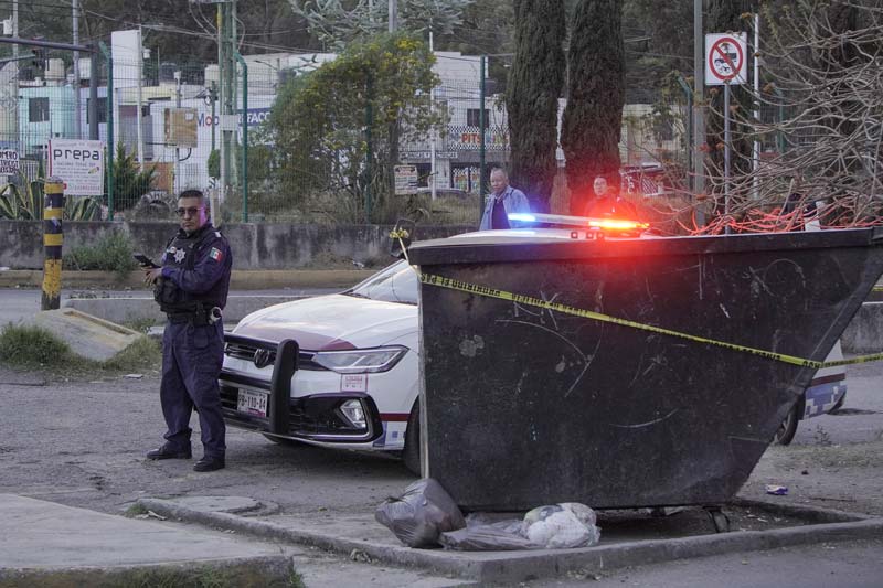 Encuentran feto en contenedor de basura en Bosques de San Sebasti谩n