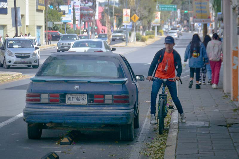 Entre 9 y 11 mil pesos la nueva multa a conductores si obstruyen las ciclovías