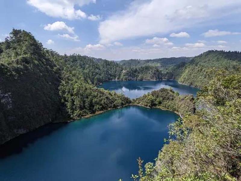Este es el lugar en Chiapas que parece de otro mundo: Lagos de Montebello y sus aguas de colores