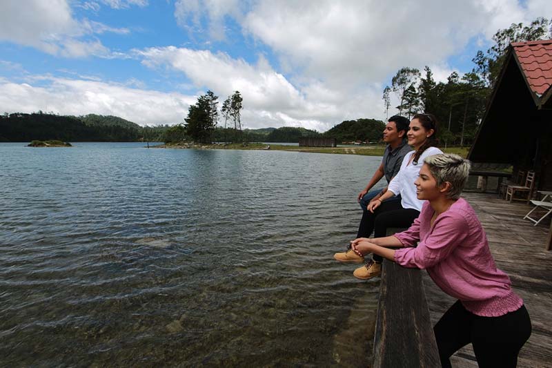 Este es el lugar en Chiapas que parece de otro mundo: Lagos de Montebello y sus aguas de colores
