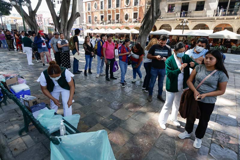FIN DE SEMANA de vacunación contra el SARAMPIÓN en Puebla
